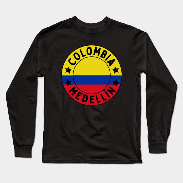 Medellin Long Sleeve T-Shirt by footballomatic